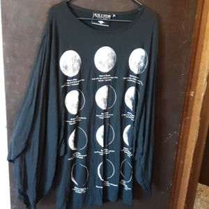 Killstar "batwing sleeve" tunic